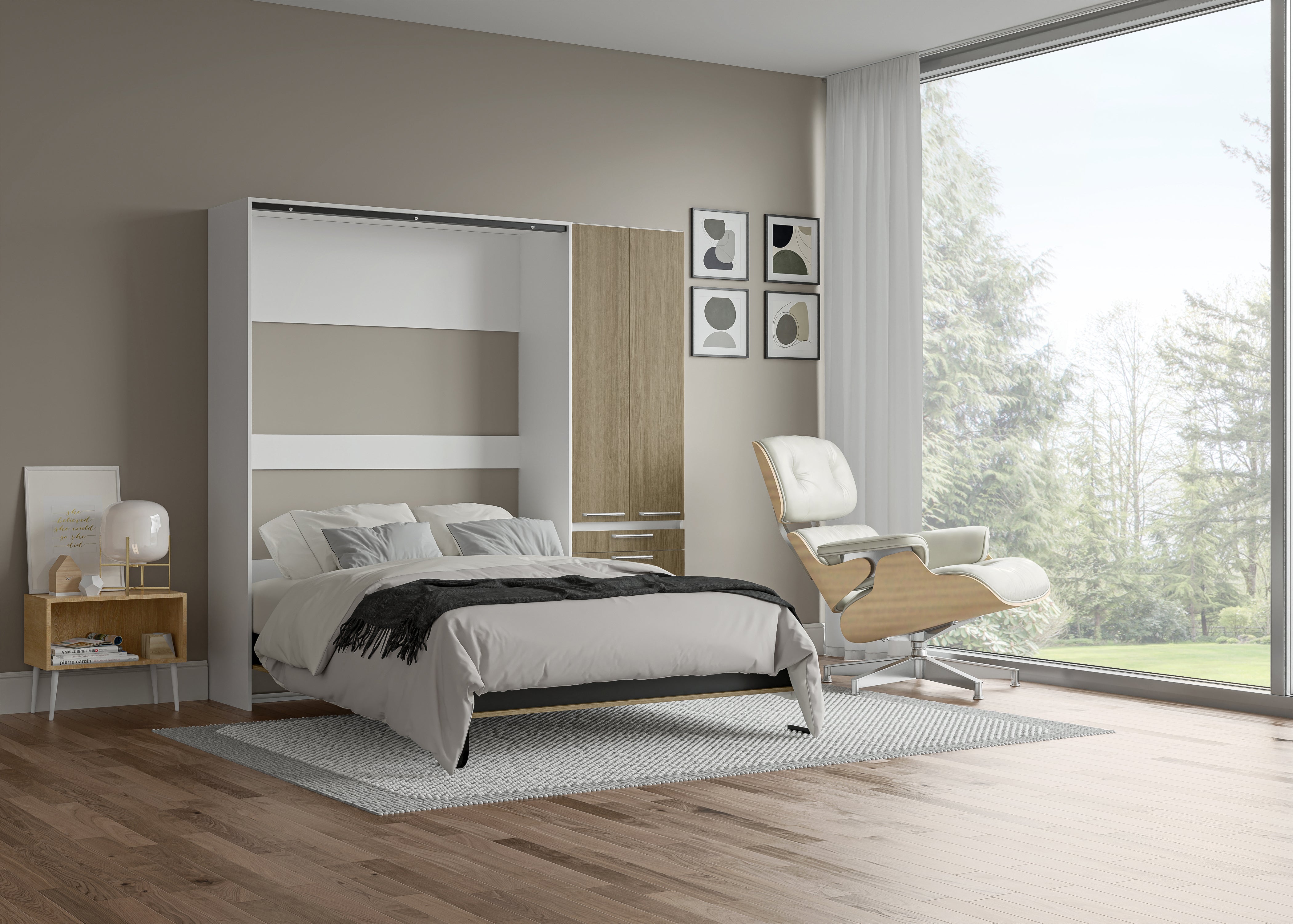 The Livingchy Designer Bachelor Multitask Full Murphy Bed | Fashionista