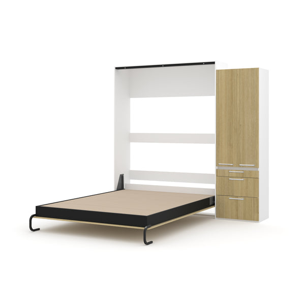 The Livingchy Designer Bachelor Multitask Queen Murphy Bed | Sheer Beauty