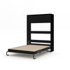The Livingchy Lifestyle Solitary Full Murphy Bed | Rock Solid - Black Cabinet