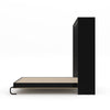 The Livingchy Designer Solitary Queen Murphy Bed | Fashionista - Black Cabinet