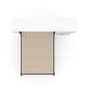 The Livingchy Designer Bachelor Multitask Full Murphy Bed | White