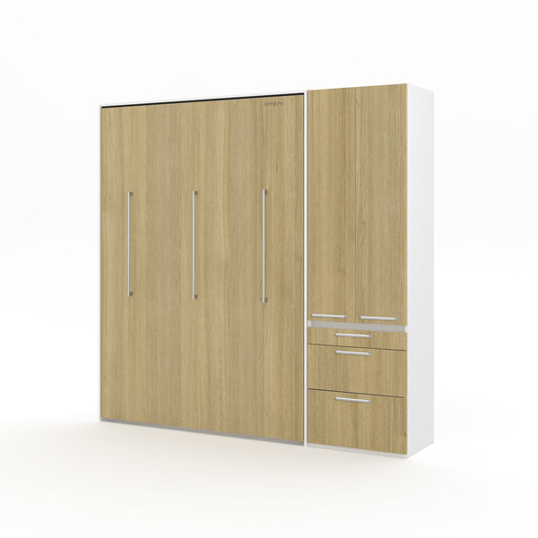 The Livingchy Designer Bachelor Multitask Full Murphy Bed | Sheer Beauty