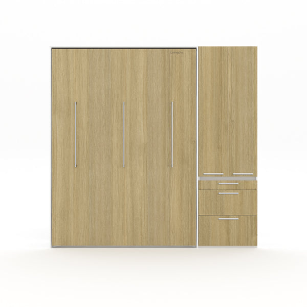 The Livingchy Designer Bachelor Multitask Full Murphy Bed | Sheer Beauty