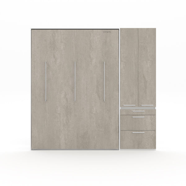 The Livingchy Designer Bachelor Multitask Full Murphy Bed | Rock Solid
