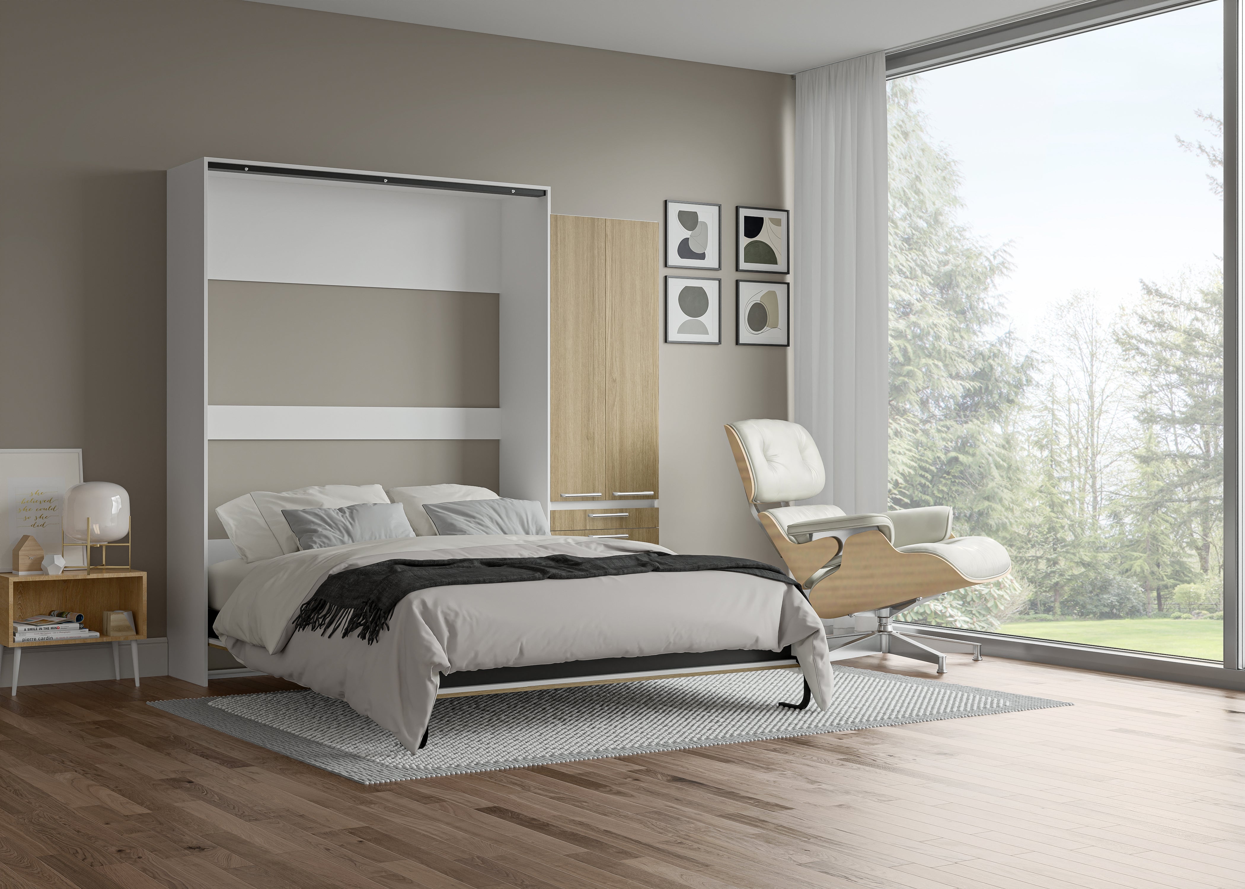 The Livingchy Designer Bachelor Multitask Queen Murphy Bed | Fashionista