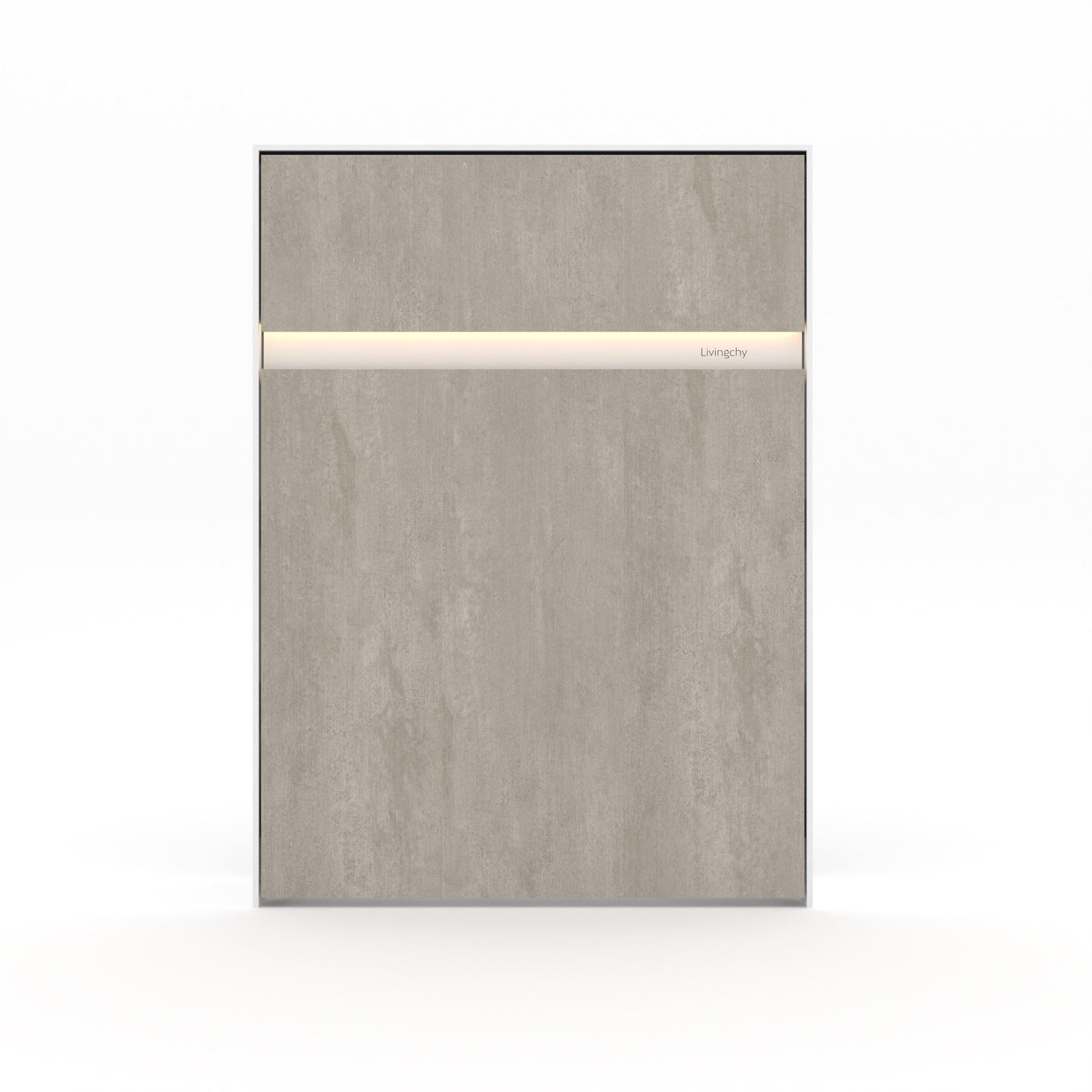 The Livingchy Lifestyle Solitary Full Murphy Bed | Rock Solid