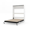 The Livingchy Lifestyle Solitary Queen Murphy Bed | White
