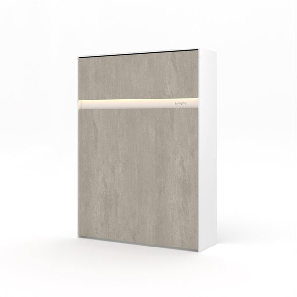 The Livingchy Lifestyle Solitary Full Murphy Bed | Rock Solid
