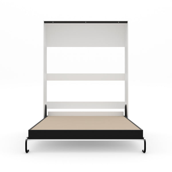 The Livingchy Lifestyle Solitary Queen Murphy Bed | White