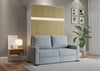 The Livingchy Lifestyle Solitary Sofa Full Murphy Bed | Sheer Beauty
