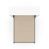 The Livingchy Lifestyle Solitary Queen Murphy Bed | White