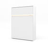 The Livingchy Lifestyle Solitary Queen Murphy Bed | White