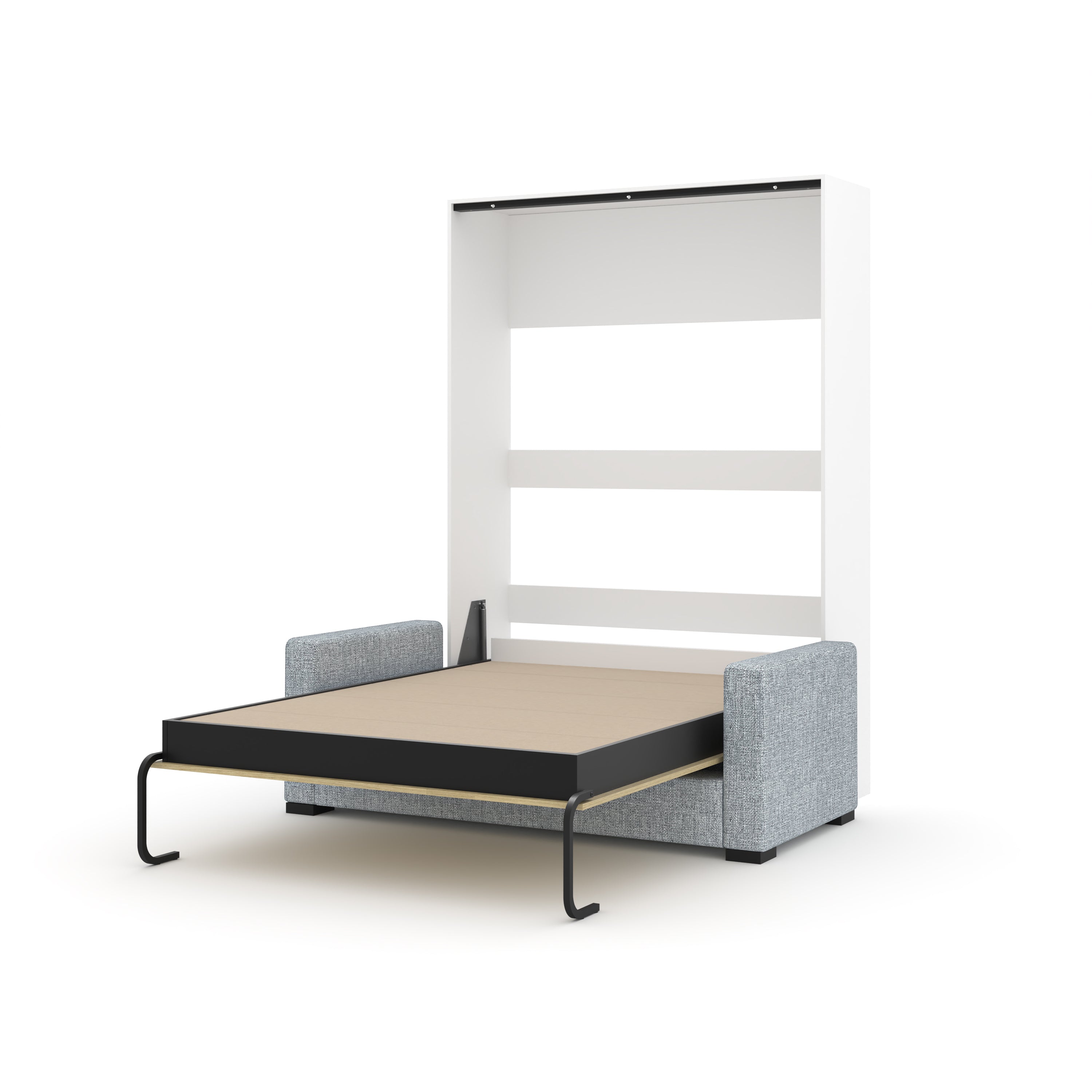 The Livingchy Designer Solitary Sofa Full Murphy Bed | Sheer Beauty