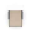 The Livingchy Designer Solitary Sofa Full Murphy Bed | Sheer Beauty