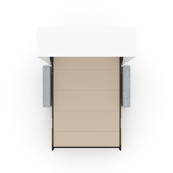 The Livingchy Lifestyle Solitary Sofa Full Murphy Bed | Sheer Beauty