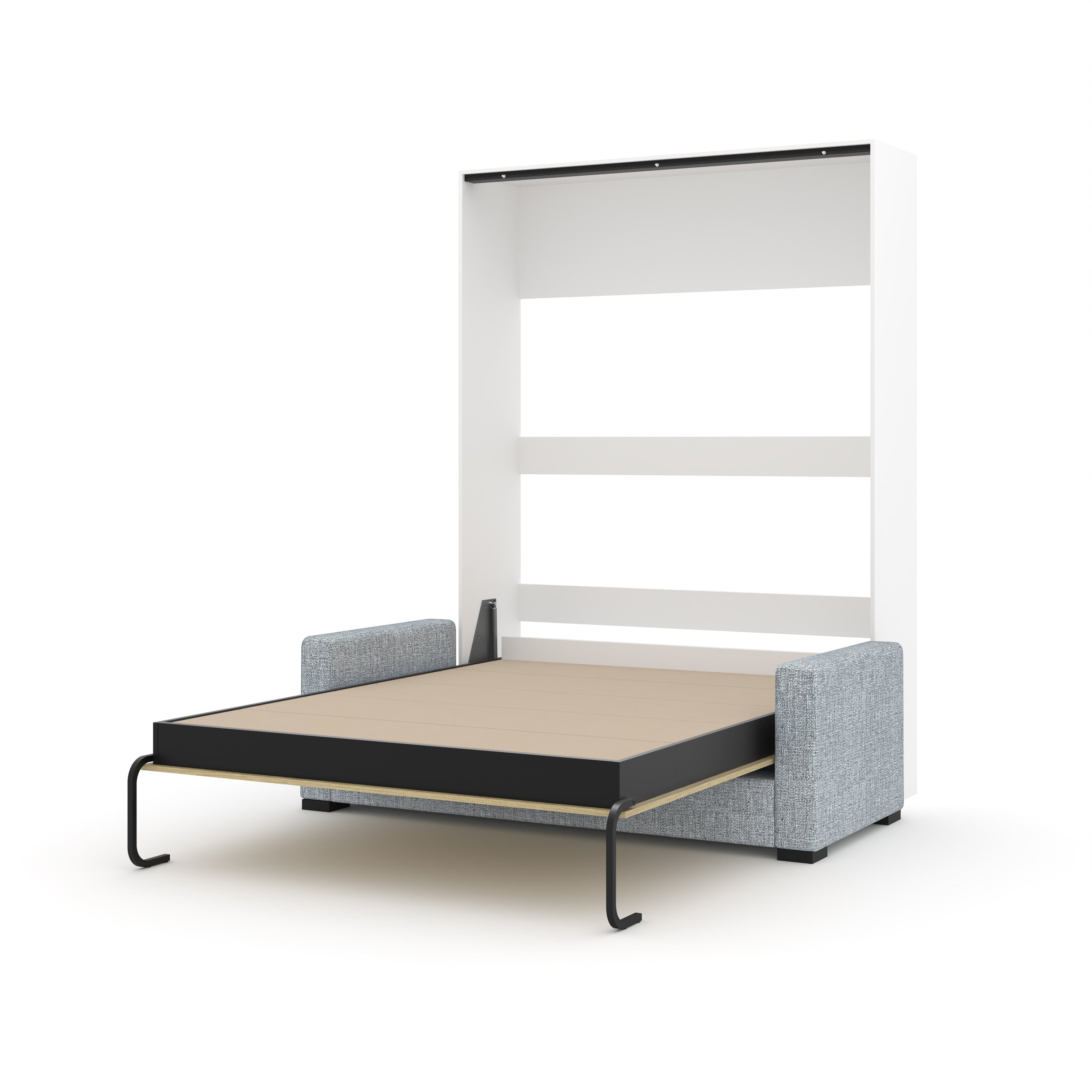 The Livingchy Designer Solitary Sofa Queen Murphy Bed | Sheer Beauty