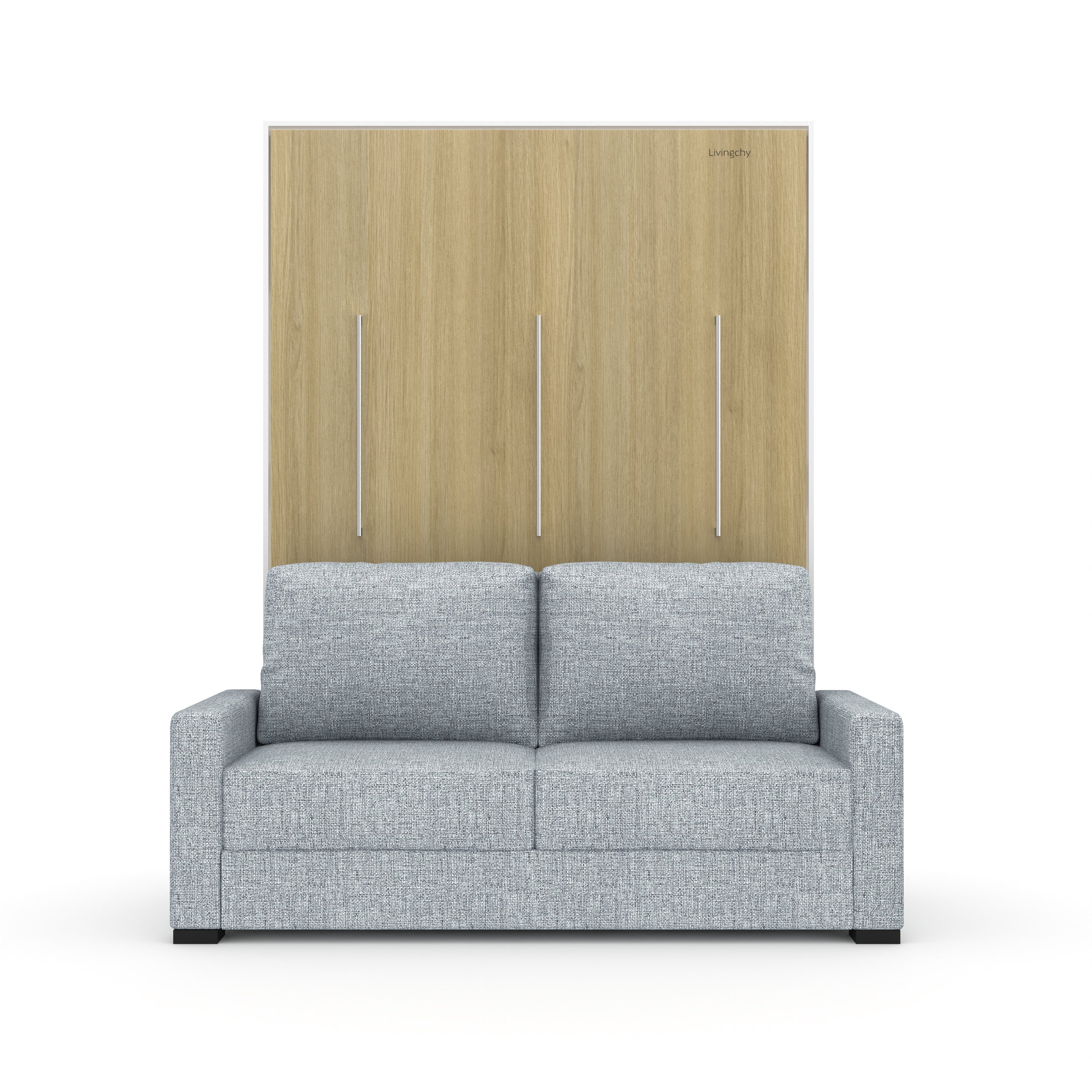 The Livingchy Designer Solitary Sofa Queen Murphy Bed | Sheer Beauty