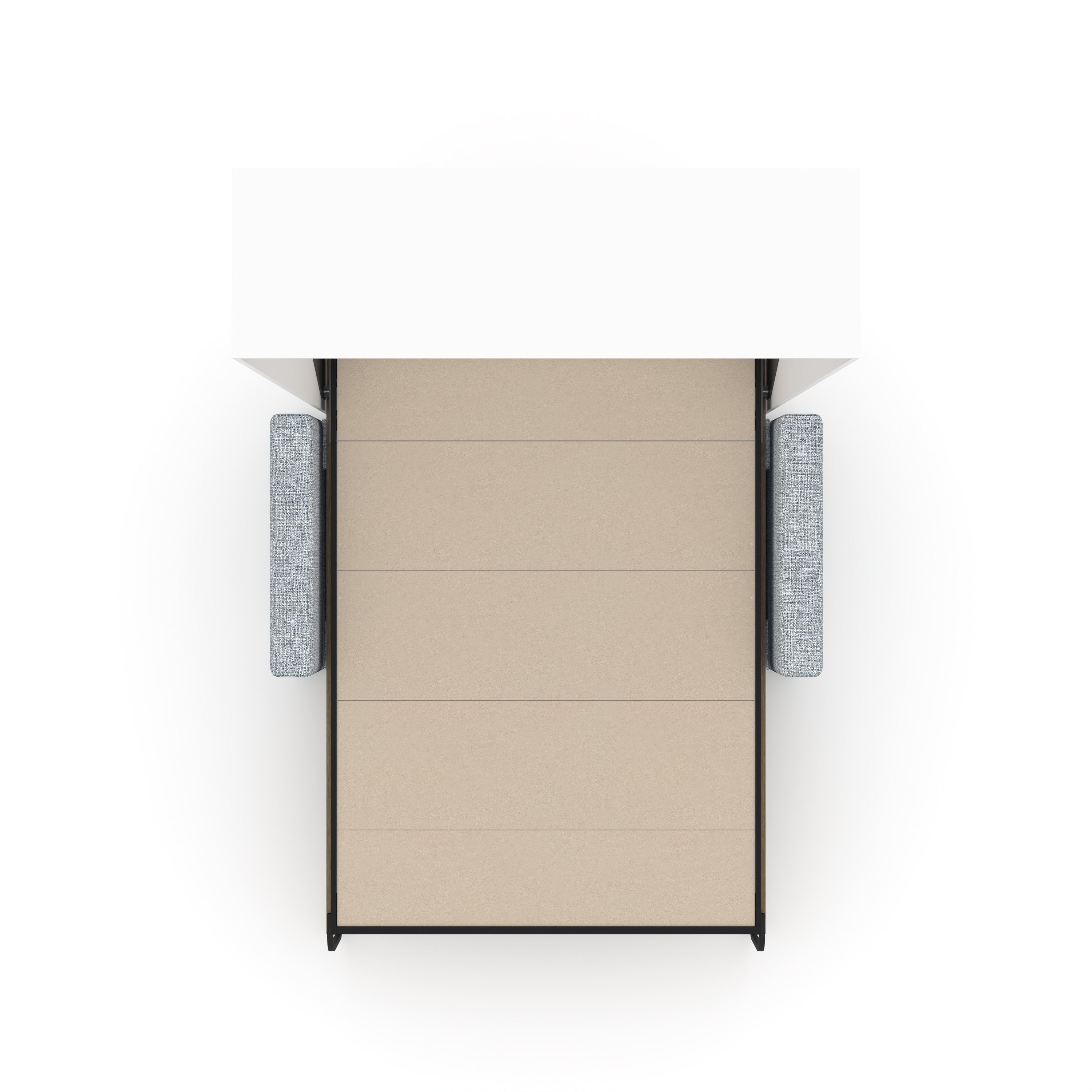 The Livingchy Designer Solitary Sofa Full Murphy Bed | Fashionista