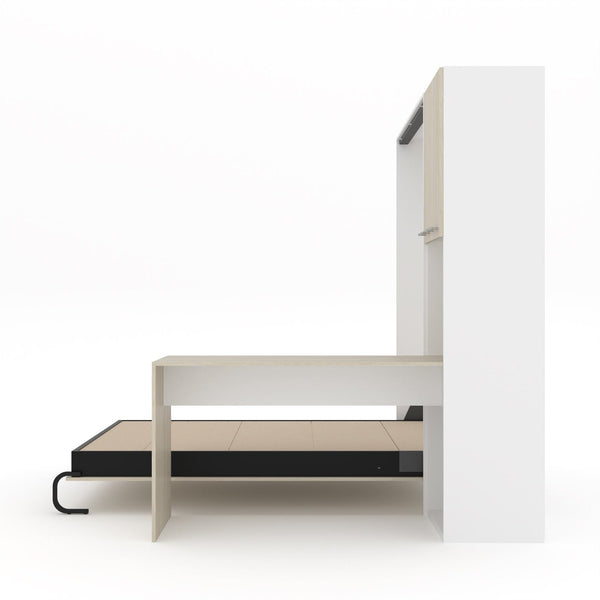 The Livingchy Designer Efficient Full Murphy Bed With Desk | Free Spirit