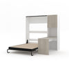 The Livingchy Lifestyle Efficient Full Murphy Bed With Desk | Rock Solid