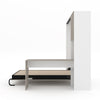 The Livingchy Lifestyle Efficient Full Murphy Bed With Desk | Rock Solid