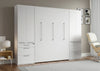 The Livingchy Designer Lover 2 Multitasks Full Murphy Bed | White