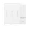 The Livingchy Designer Bachelor Multitask Queen Murphy Bed | White