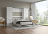 The Livingchy Designer Lover 2 Multitasks Full Murphy Bed | White