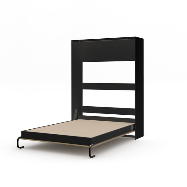The Livingchy Designer Solitary Full Murphy Bed | Fashionista - Black Cabinet