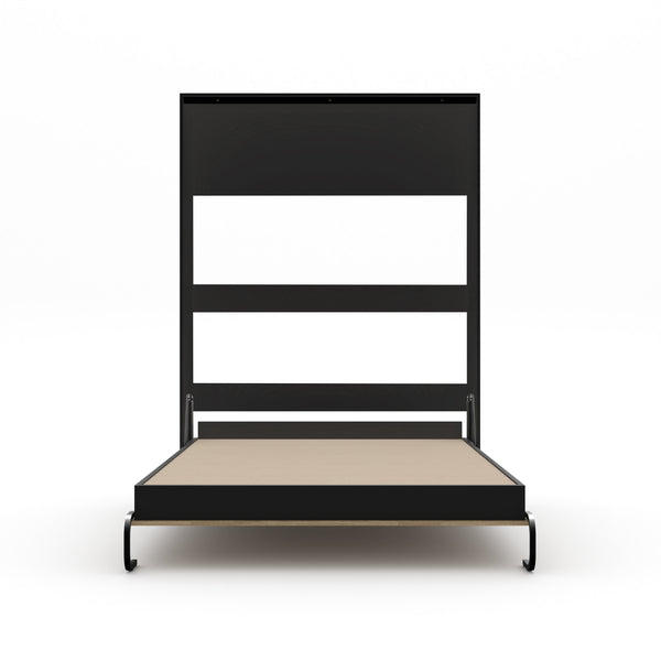 The Livingchy Designer Solitary Full Murphy Bed | Fashionista - Black Cabinet