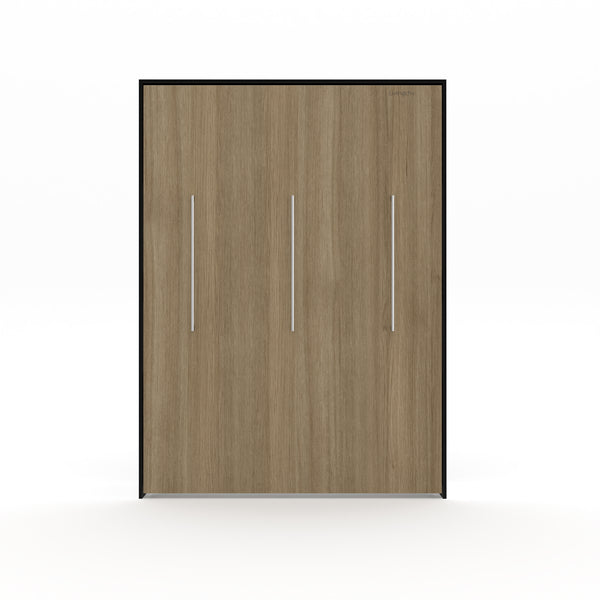The Livingchy Designer Solitary Full Murphy Bed | Fashionista - Black Cabinet