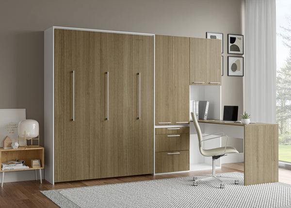 The Livingchy Designer Efficient Multitask Full Murphy Bed With Desk | Fashionista