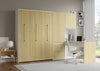 The Livingchy Designer Efficient Multitask Full Murphy Bed With Desk | Sheer Beauty