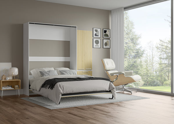 The Livingchy Designer Bachelor Multitask Queen Murphy Bed | Sheer Beauty
