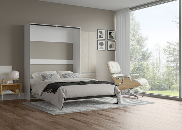 The Livingchy Designer Bachelor Multitask Queen Murphy Bed | Rock Solid