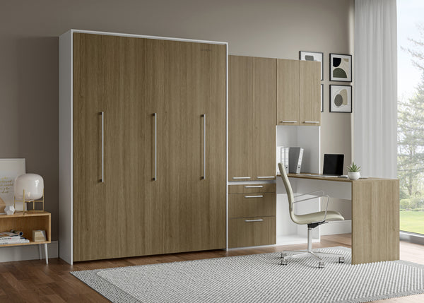 The Livingchy Designer Efficient Multitask Queen Murphy Bed With Desk | Fashionista