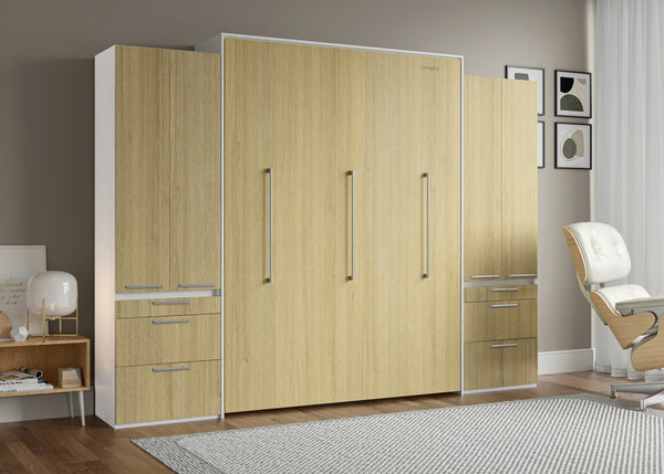 The Livingchy Designer Lover 2 Multitasks Queen Murphy Bed | Sheer Beauty