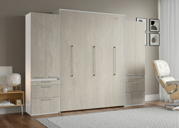 The Livingchy Designer Lover 2 Multitasks Queen Murphy Bed | Rock Solid