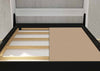 The Livingchy Designer Solitary Full Murphy Bed | Fashionista - Black Cabinet