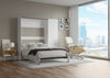 The Livingchy Lifestyle Bachelor Multitask Full Murphy Bed | White