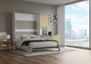 The Livingchy Designer Efficient Queen Murphy Bed With Desk | Sheer Beauty