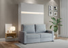 The Livingchy Lifestyle Solitary Sofa Full Murphy Bed | White