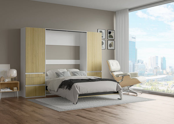 The Livingchy Lifestyle Lover 2 Multitasks Full Murphy Bed | Sheer Beauty