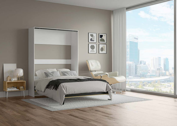 The Livingchy Lifestyle Solitary Full Murphy Bed | Sheer Beauty