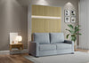 The Livingchy Lifestyle Solitary Sofa Queen Murphy Bed | Sheer Beauty