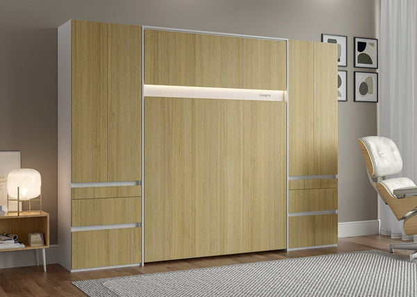 The Livingchy Lifestyle Lover 2 Multitasks Full Murphy Bed | Sheer Beauty