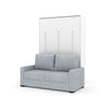 The Livingchy Designer Solitary Sofa Full Murphy Bed | White