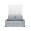 The Livingchy Designer Solitary Sofa Full Murphy Bed | White