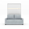 The Livingchy Lifestyle Solitary Sofa Full Murphy Bed | White