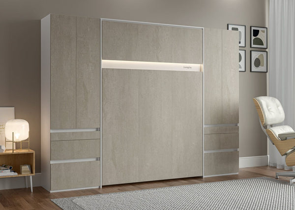 The Livingchy Lifestyle Lover 2 Multitasks Full Murphy Bed | Rock Solid